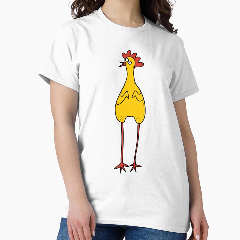 Rubber Chickens in Yellow by AmyClimer