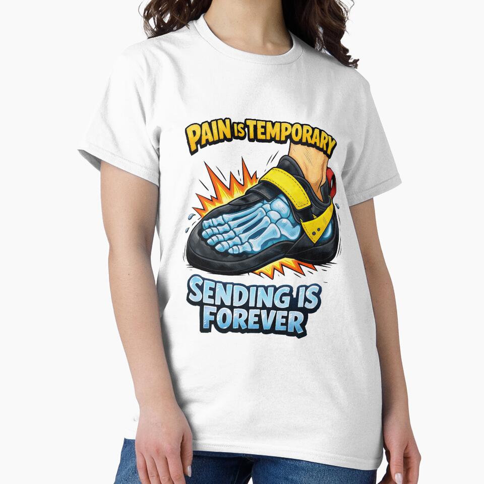 pain is temporary - sending is forever by pumpedpongo