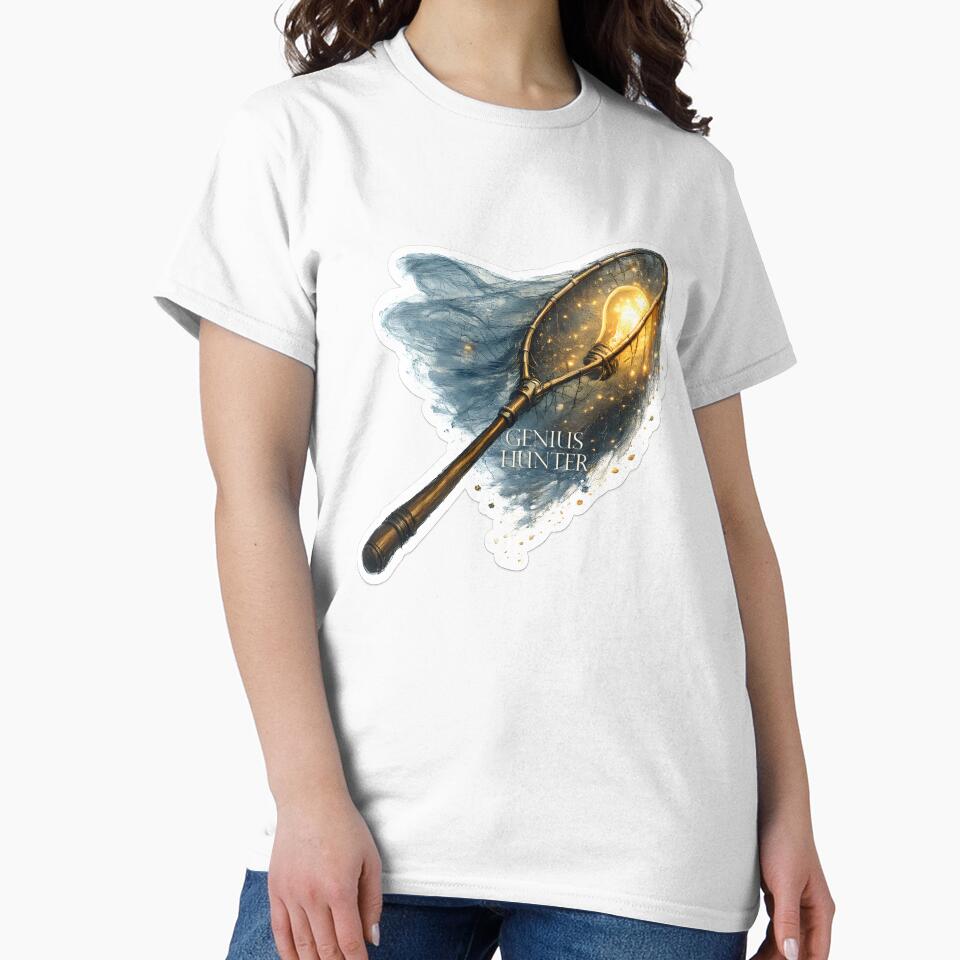 Genius Hunter — Neurodivergent Gift — Creative Mind Sticker — Idea Collector by NeurOriginal