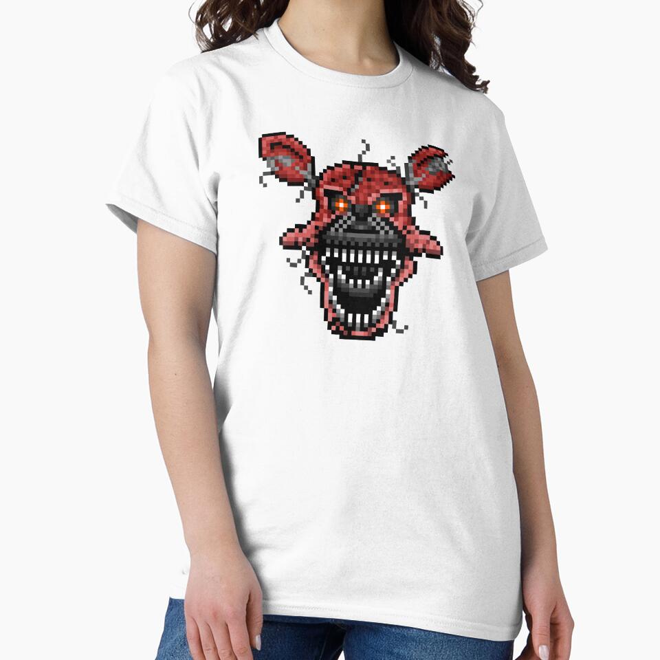 Five Nights at Freddys 4 - Nightmare Foxy - Pixel art by GEEKsomniac