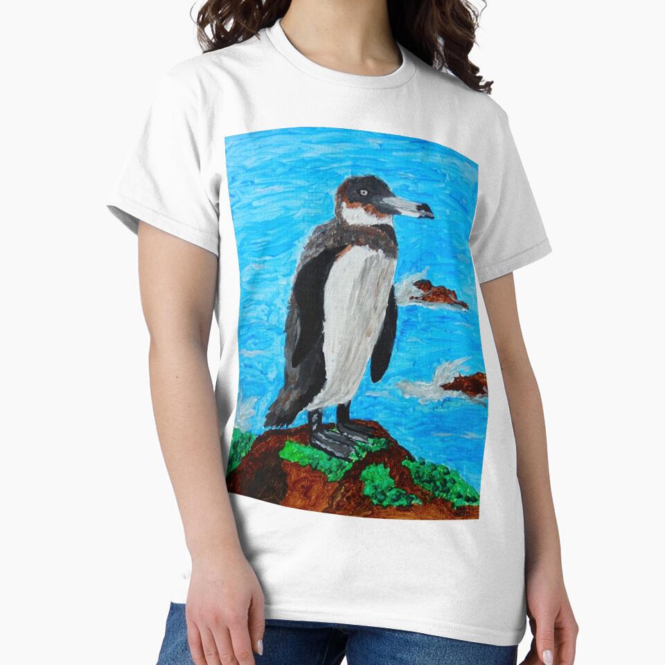 Galápagos Penguin (Critically Endangered) by ArtbyBrittney