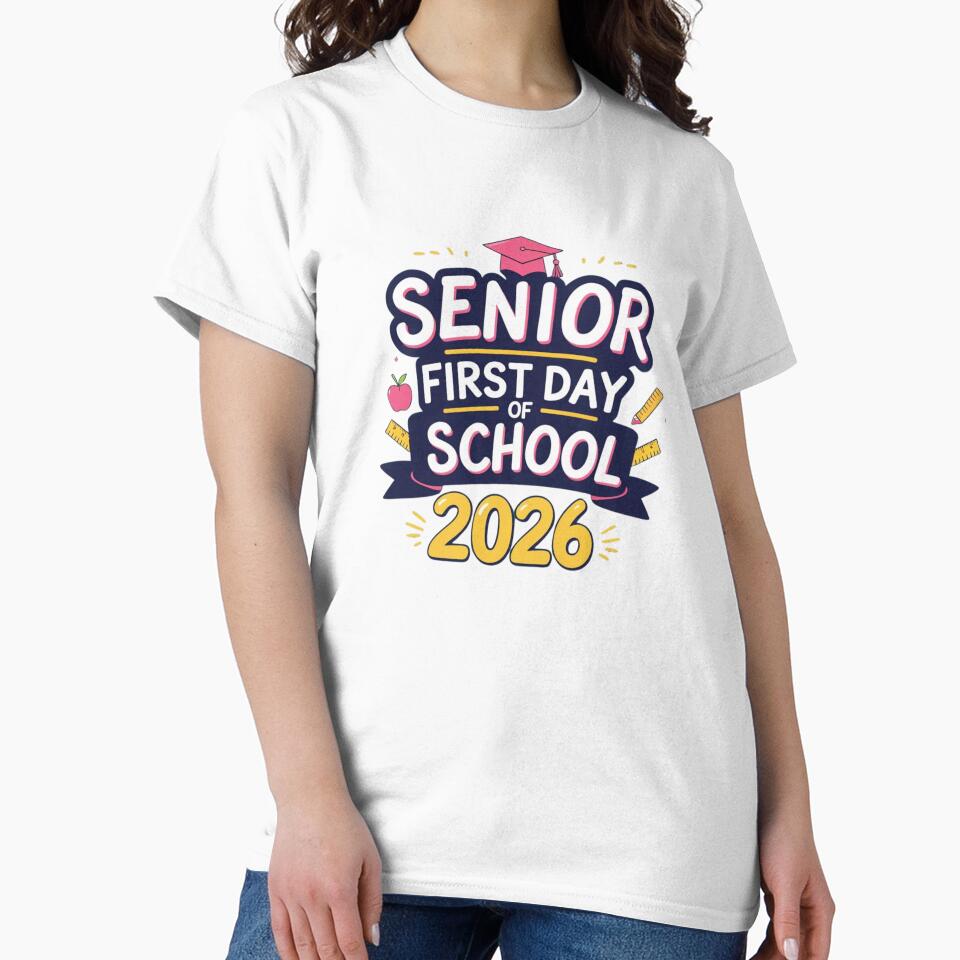 Level Up to Senior Year – Class of 2026 School Backpack by ShadowSteel