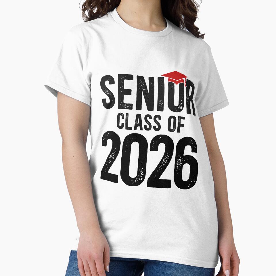 Senior Class of 2026 Graduate Vintage by Dolphin Graphic