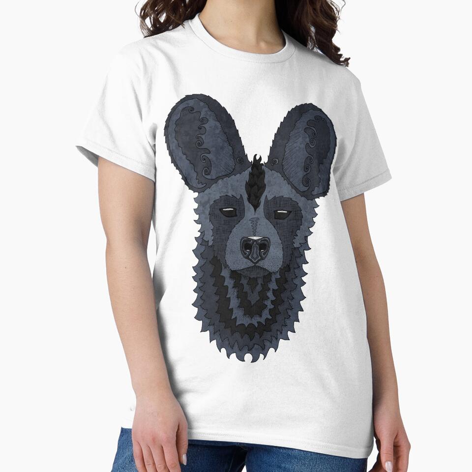 African Wild Dog - Blue by *luckysol*