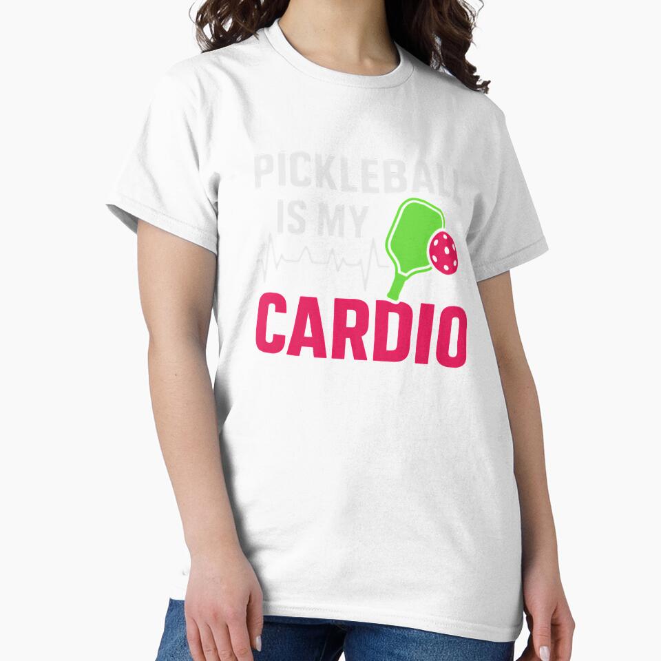 Pickleball Is My Cardio – Funny Sports & Fitness Design for Pickleball Lovers by The Wonder cabinet