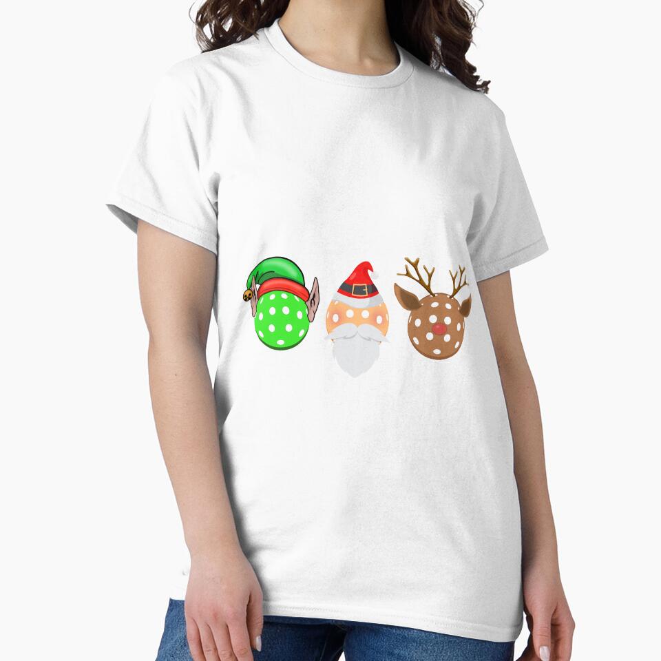 Pickleball Christmas by Lazy Sloth - Creations