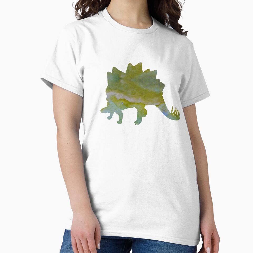 Stegosaurus - Dinosaur Art by BittenByErmines