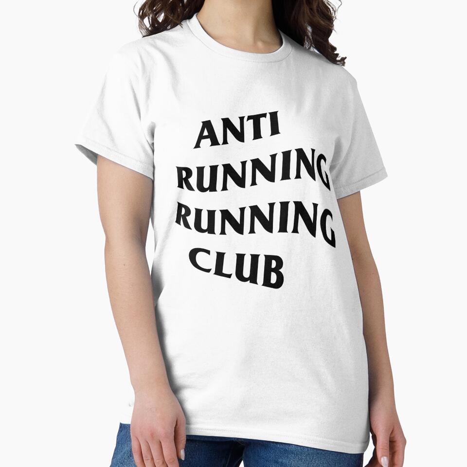 Anti Running Running Club-White by anuggra