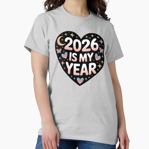 2026 Is My Year - Positive Manifesting Heart for New Year 2026 by YourSocialBae
