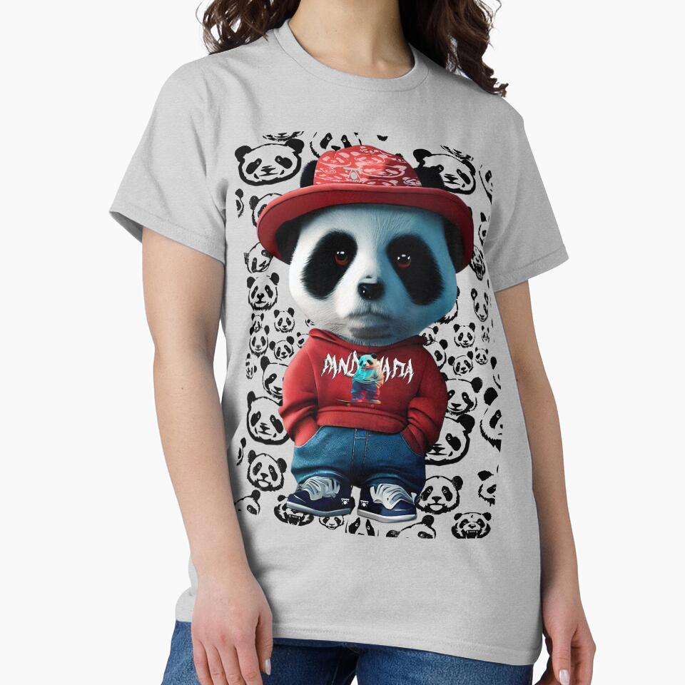 skater panda mafia style by SKAPER