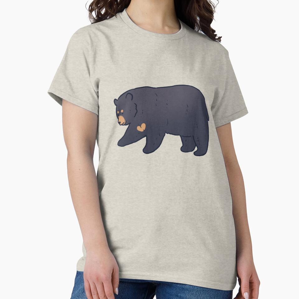 black bear drawing by Mayarart