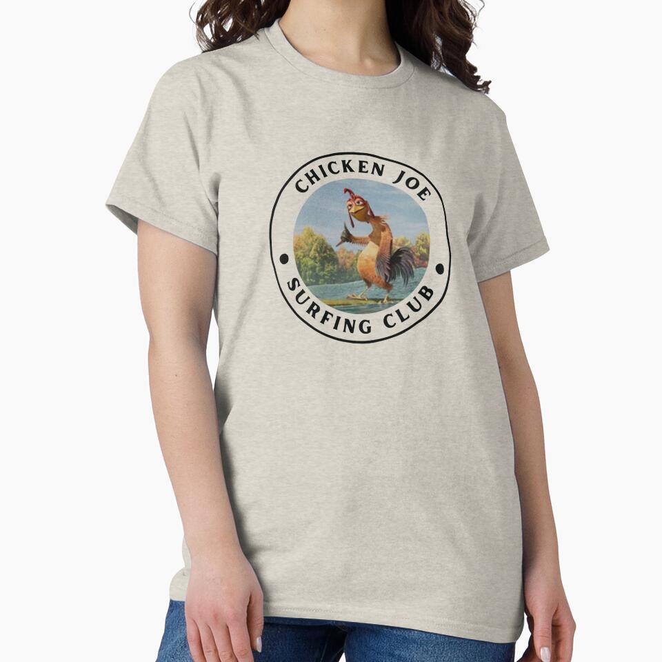 chicken joe surfing club by soulsurferart