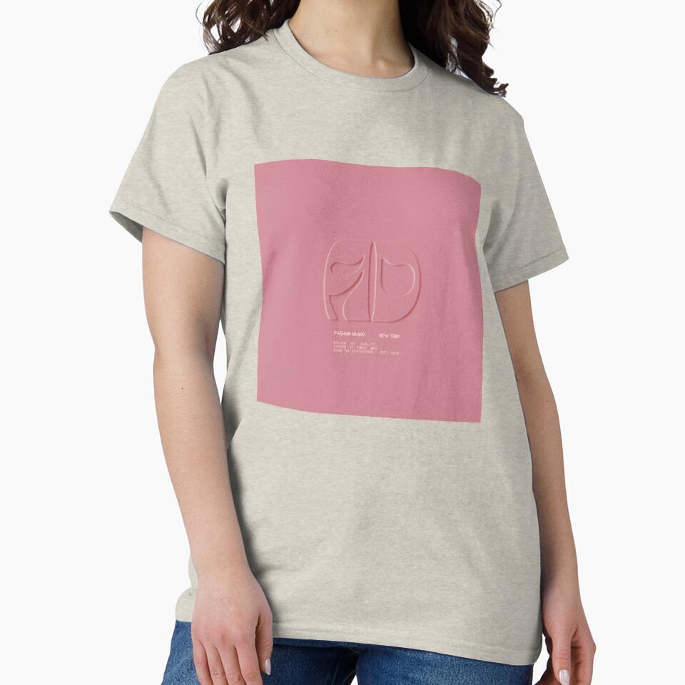 New York Fashion Brand Neumorphic Logo - Minimalist Pink Aesthetic by StudioGroovy