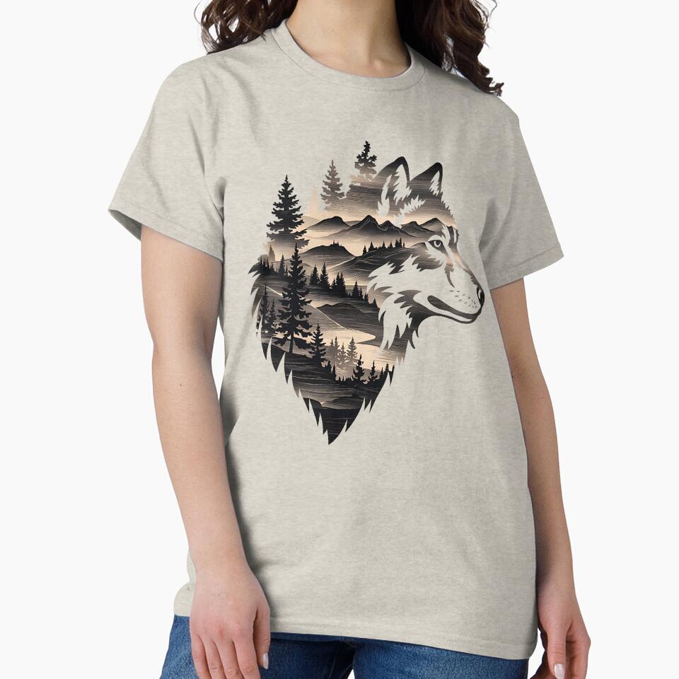 Brown Wild Wolf by Topmaxdesign