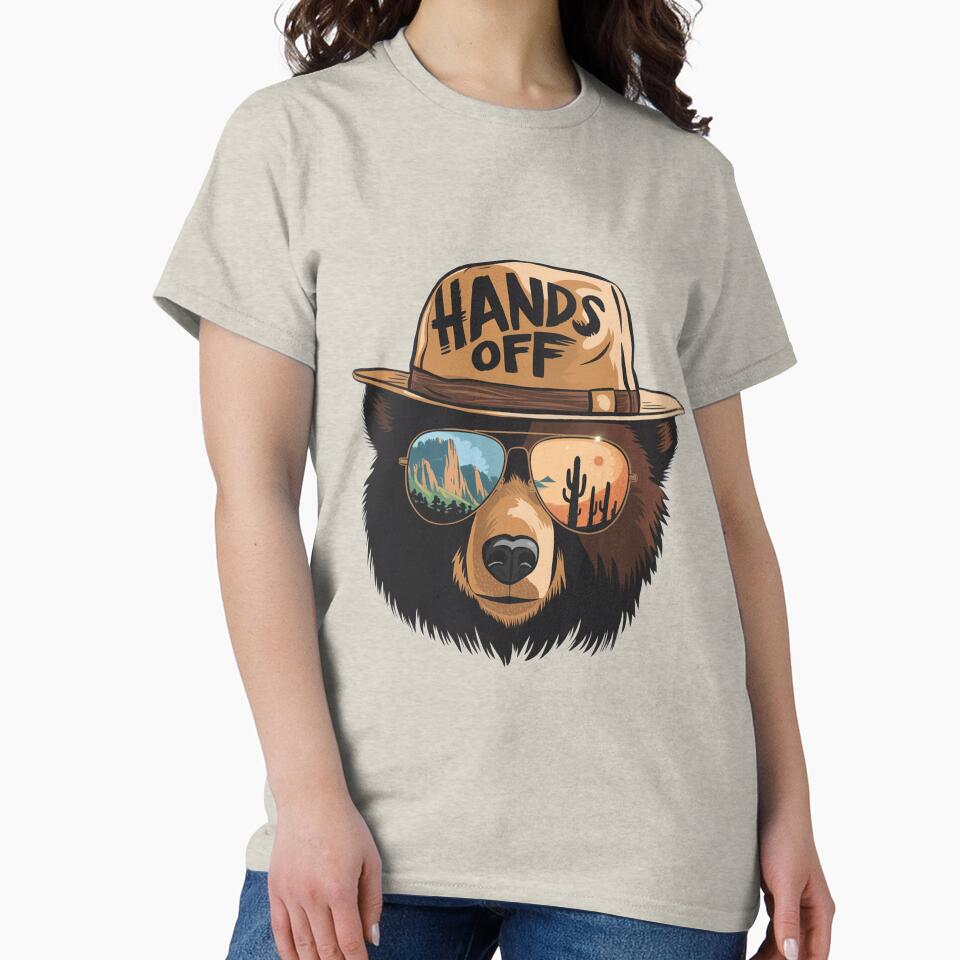 Hands off our national parks - bear Resist us alt service save the nature protect forests by SkeletonsDanger