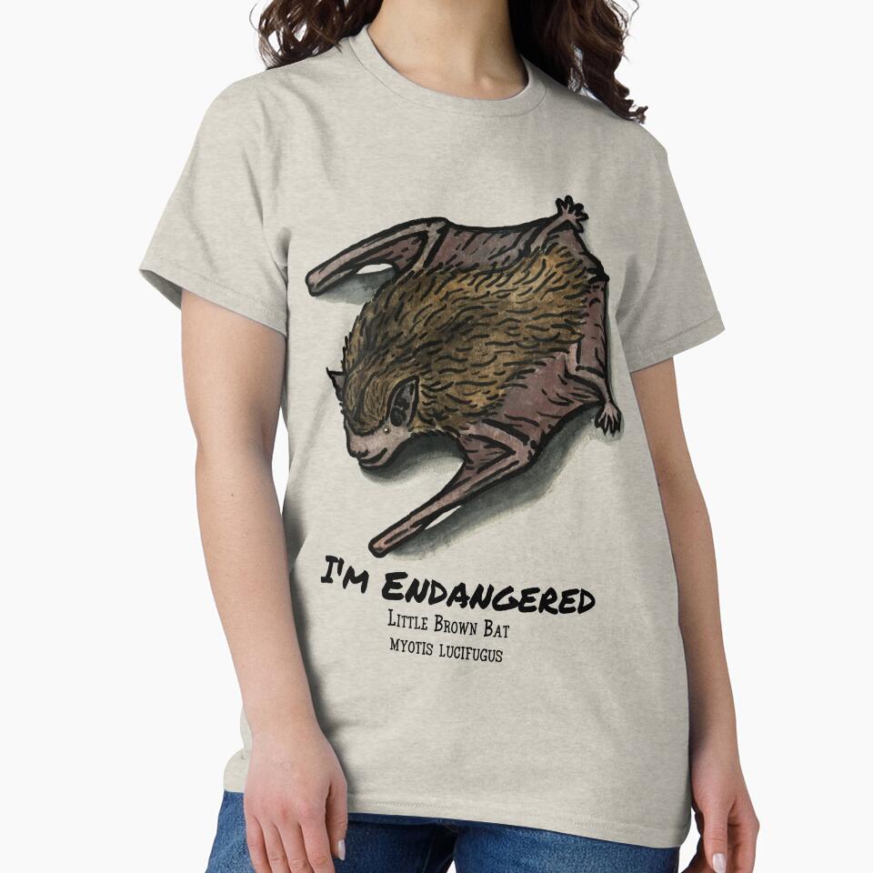Little Brown Bat- I'm Endangered by Alexis Rodefer
