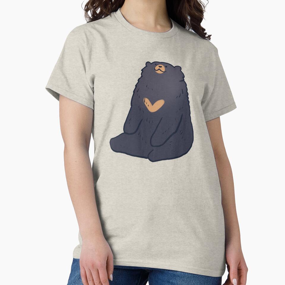 Funny Black bear by Mayarart