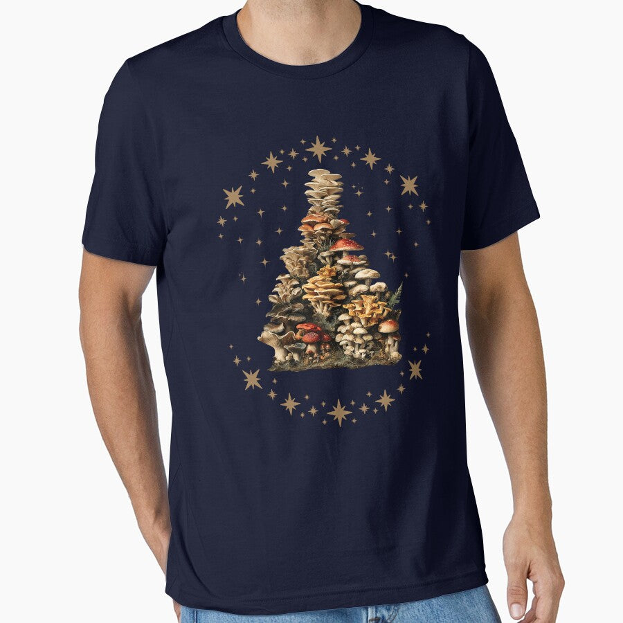 Goblincore Mushroom, Aesthetic Graphic Design by artprintschabab