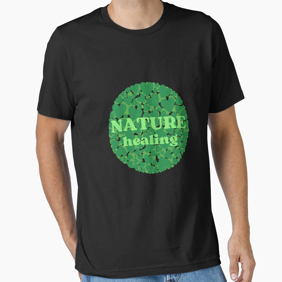 Nature healing energy T-Shirt. Love Nature, Love Nature Healing Power by SilverWhiskers