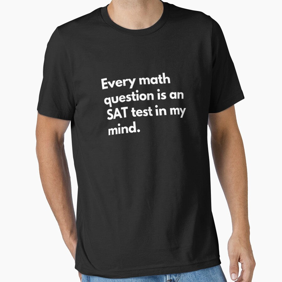 Math Is Hard - SAT Jokes by babyleafshop