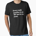 Math Is Hard - SAT Jokes by babyleafshop
