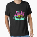 One Lucky Math Teacher Funny Mathematics Education Quote by ZETTIF ⭐⭐⭐⭐⭐