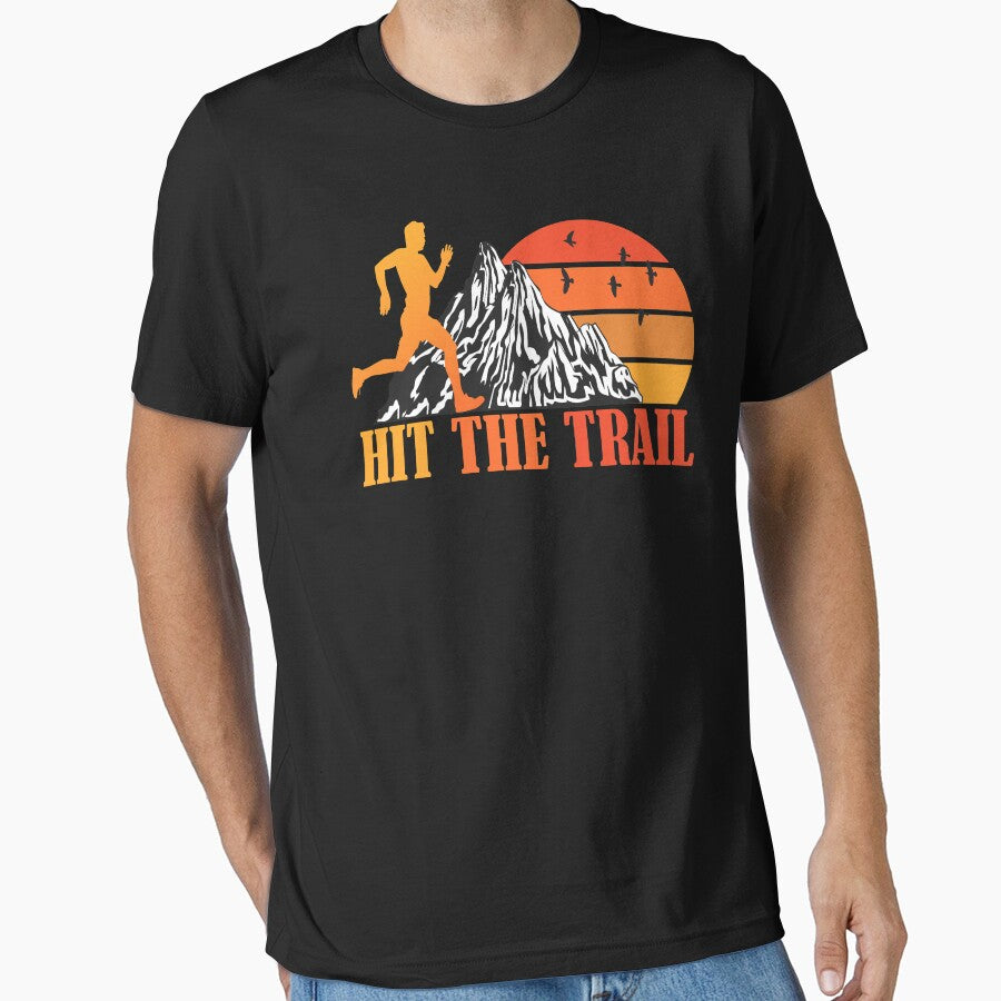 Trail Runner Hit The Trail Mountain Running by grinta2021