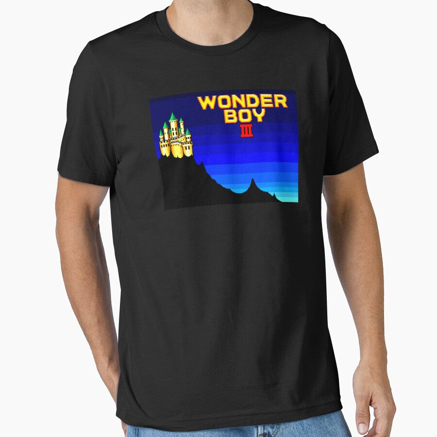 Wonder Boy III - Title Screen by pixel8tees