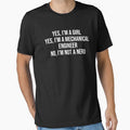 Funny Mechanical Engineering Girl Nerd T-shirt by zcecmza