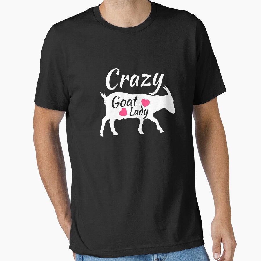 Crazy Goat Lady, Gift for Goat Lover, Raising Goats by Designs4Less