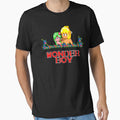 Wonder Boy - Title Screen by pixel8tees