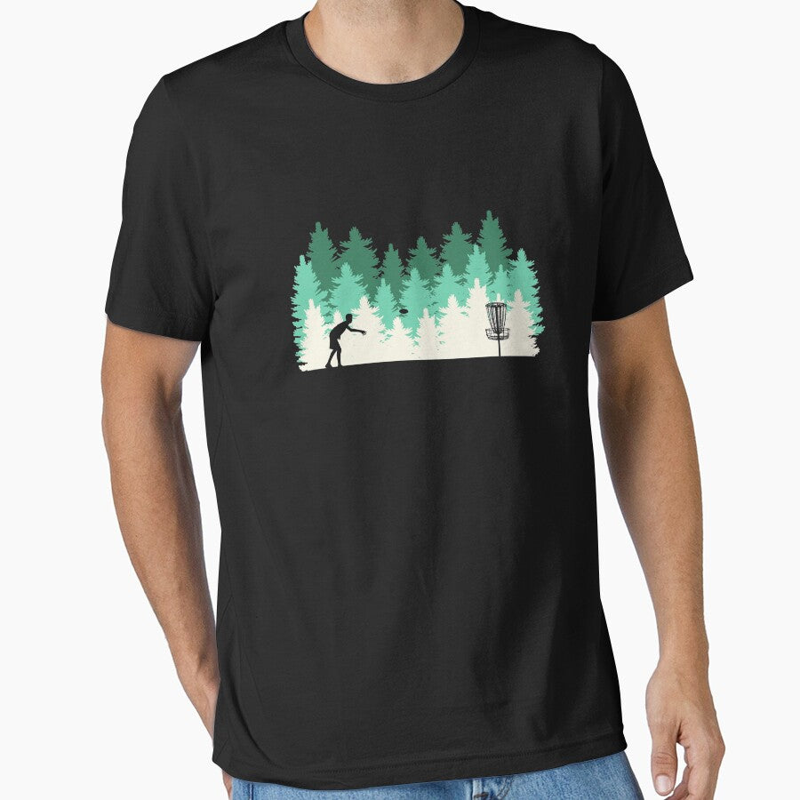 Disc Golf Frisbee Golf T-shirt Funny Gift Idea | Stupid Tree by Maindy