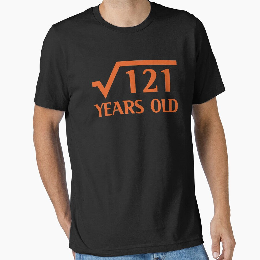 11th Happy Birthday Art 11 Years Old Square Root of 121 by melsens