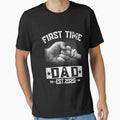 First Time Dad Est 2026 Fist Bump New Daddy Father's Day by KristineLi