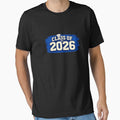 Class of 2026 T-Shirt – Vintage Graduation Cap Brush Stroke College Grad Shirt by FestivityFinds