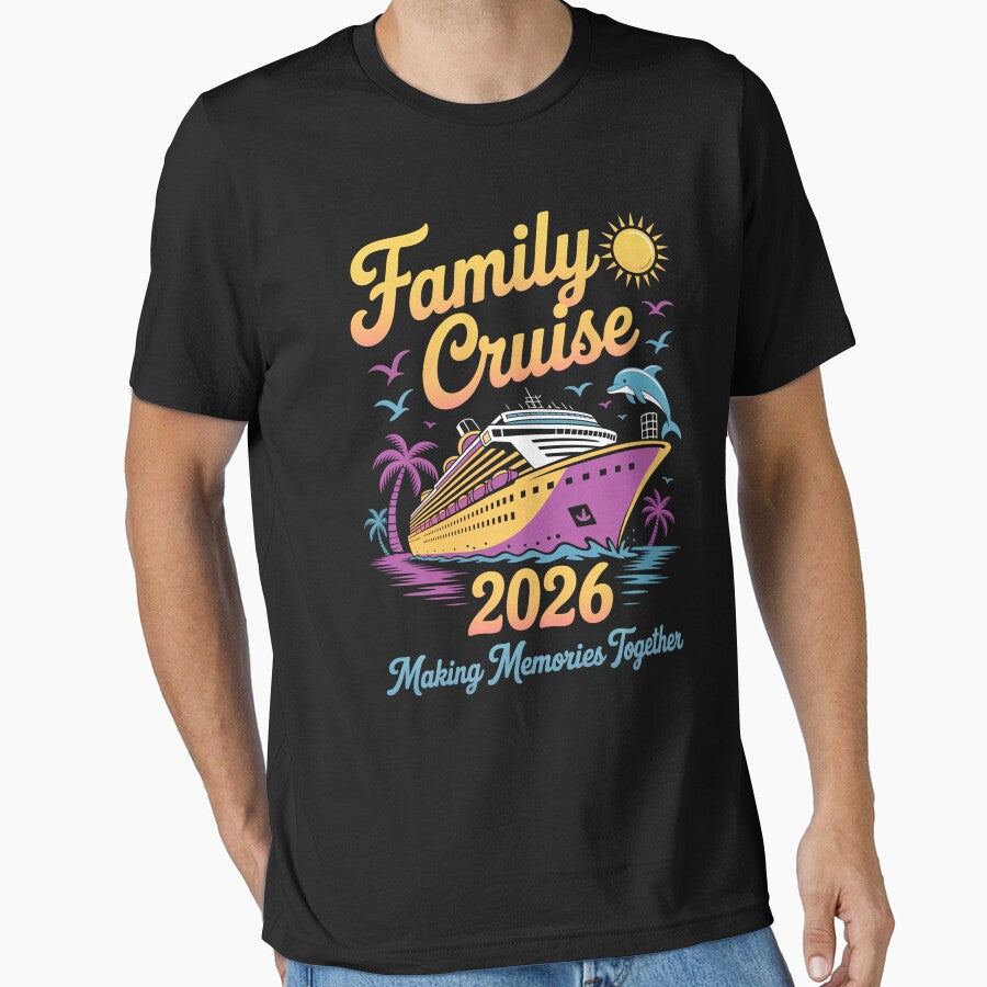 Family Cruise 2026 Tie Dye Family Matching Vacation by TorjeARTStore