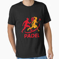 Logo vibrante de pádel estilo español by StudioKarim