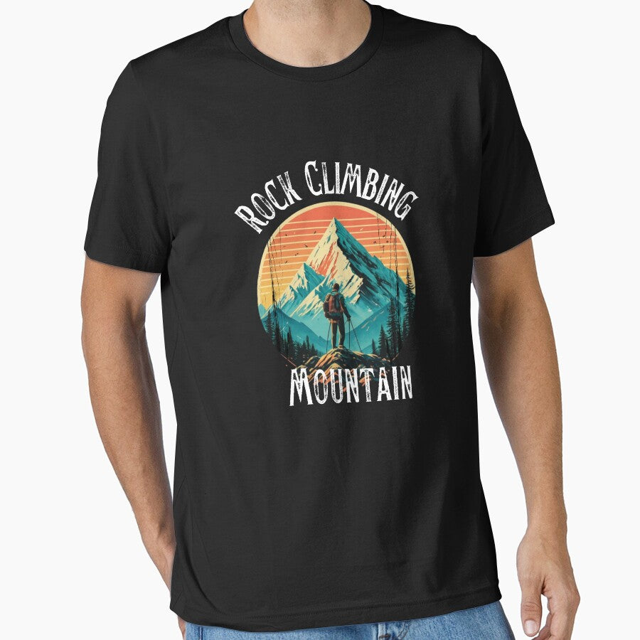 Rock Climbing Mountain Bouldering Funny by Poman9810
