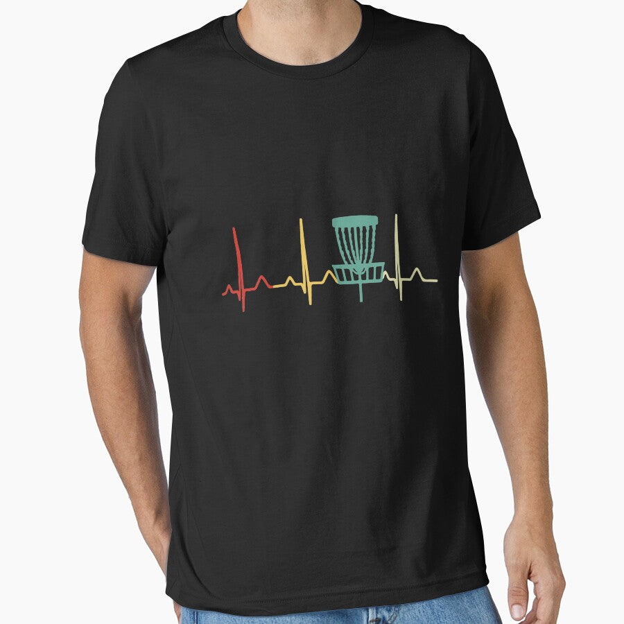 Disc Golf Retro Heartbeat by Bovtique