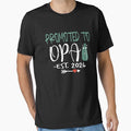 Funny Grandpa Baby Announcement Promoted to Opa Est 2026 by adilocent