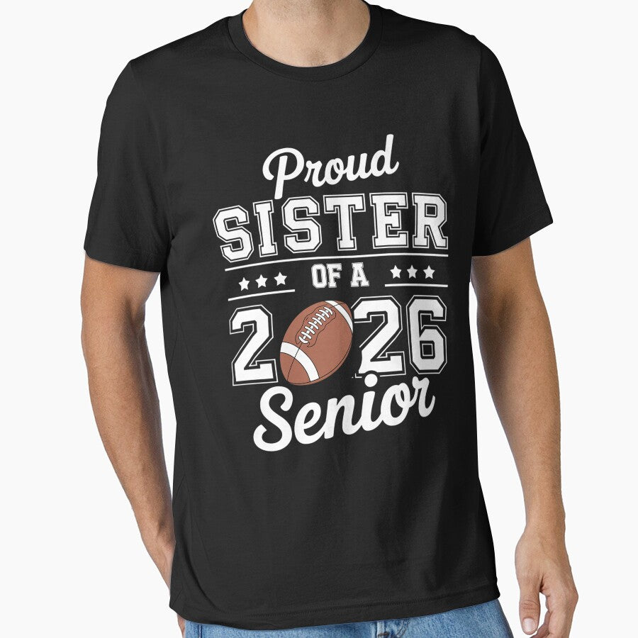 Senior Football Sister Class Of 2026 Graduation by StephenDDArt