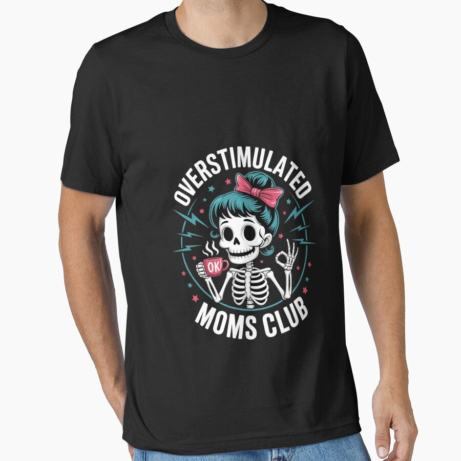 Overstimulated Moms Club Neurodivergent Mother Mental Health by FadeOfThrone