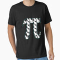 Cute Pi Number Outfit With White Cats Girls Math Lovers Nerds Geeks Gift by FunnySunny T-Shirts