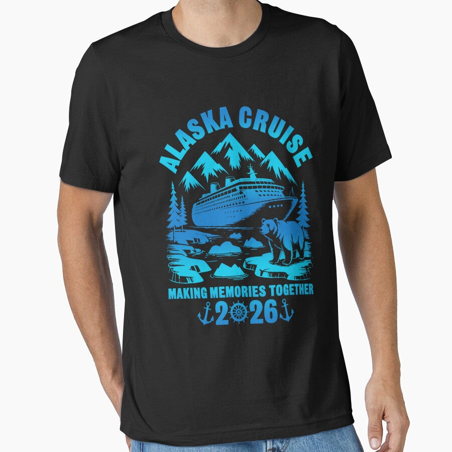 Alaska Cruise 2026, Alaska Bear Travel Northern Adventure Graphic by Denisemichels