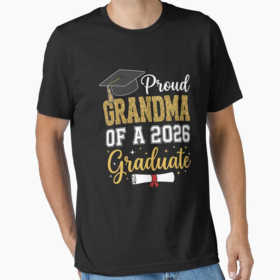 Proud Grandma Of A 2026 Graduate Grandparent Graduation Family by SofenArt