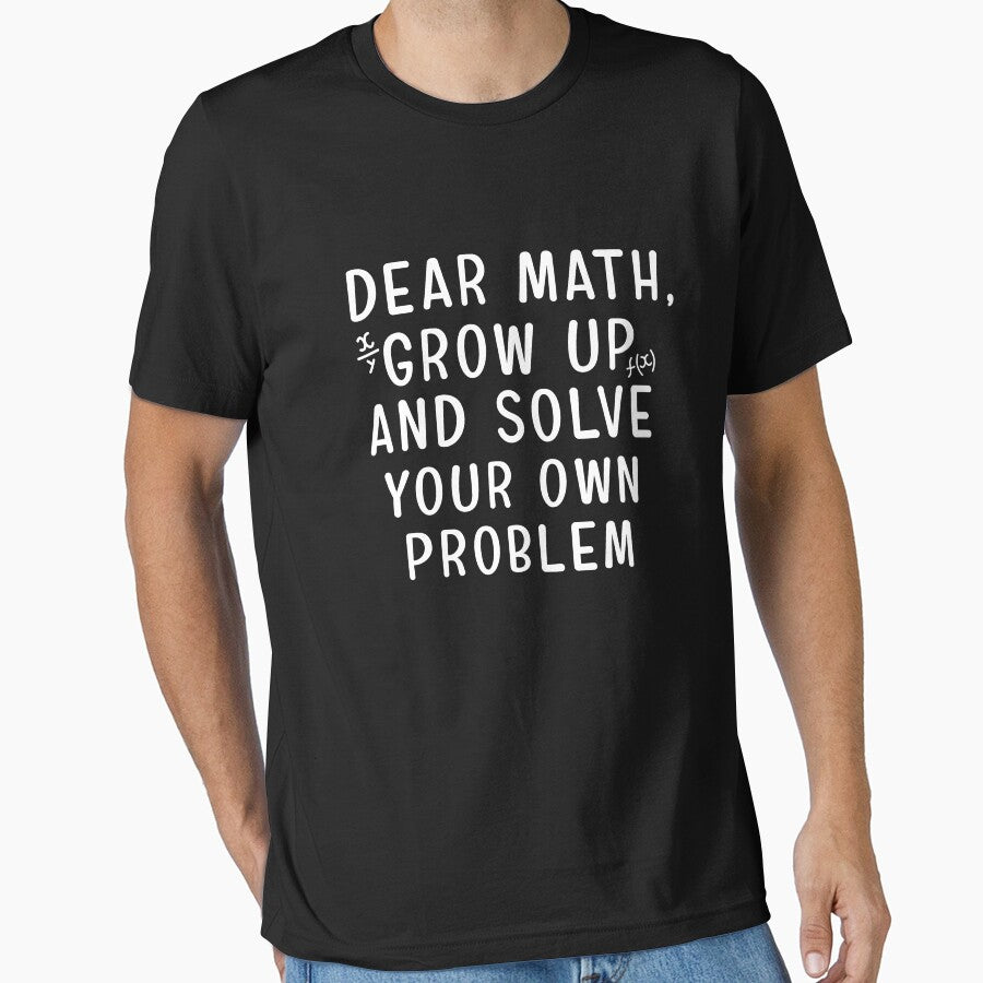 Funny Math Shirt for Teen Girl Tween Women Teacher by dianoo