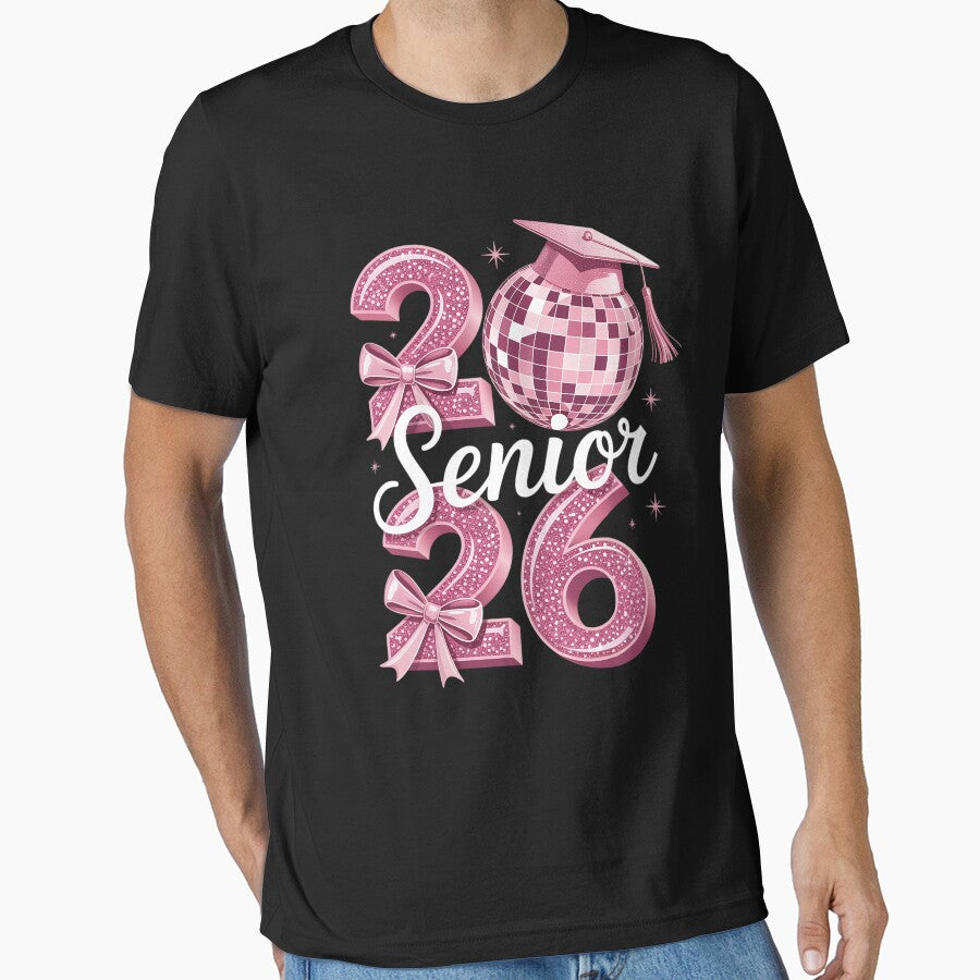 Senior 2026 Coquette Bow Graduation by RayhendersonArt