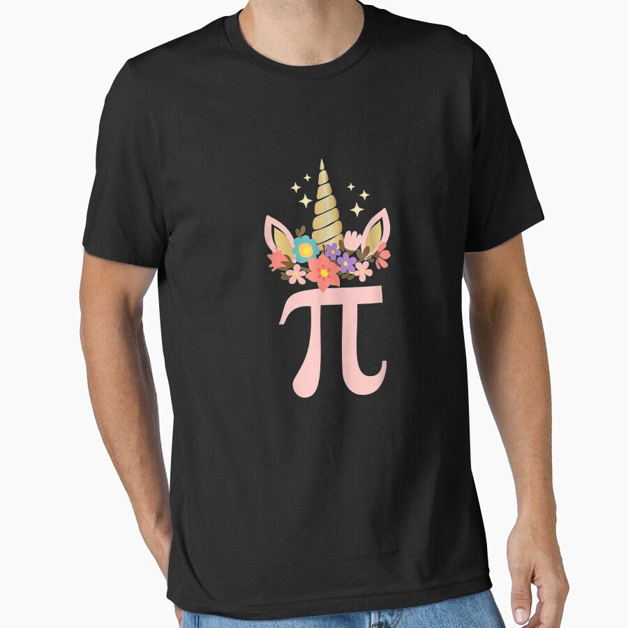 Cute Unicorn Face Pi Day Girls Women Math Geek by tuckerose