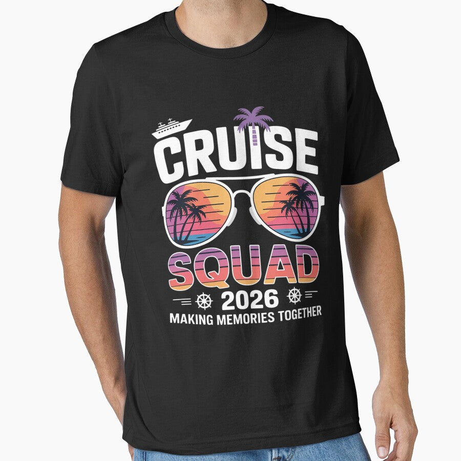 Cruise Squad 2026 Family Matching Group Summer Vacation Trip by gerardostokes