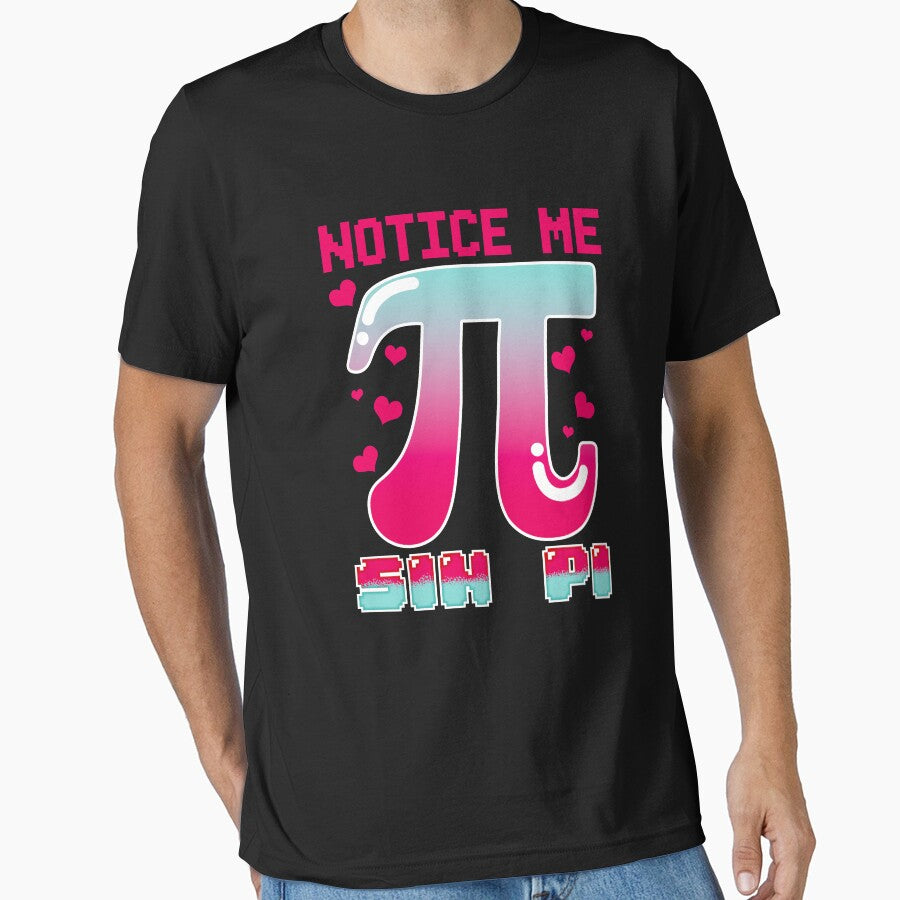 Funny Notice Me Sin Pi Cute Math Anime Senpai Pun by perfectpresents